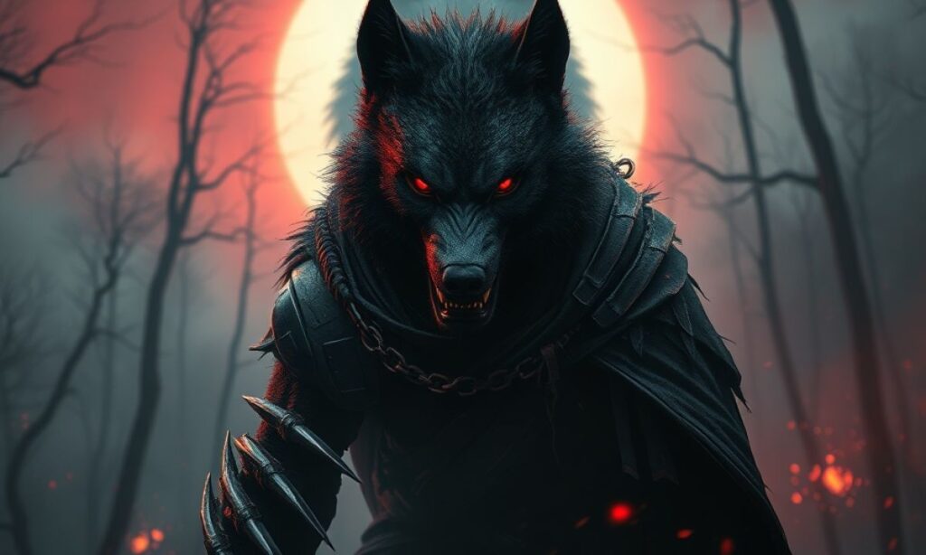 Dark & Gothic Werewolf Names
