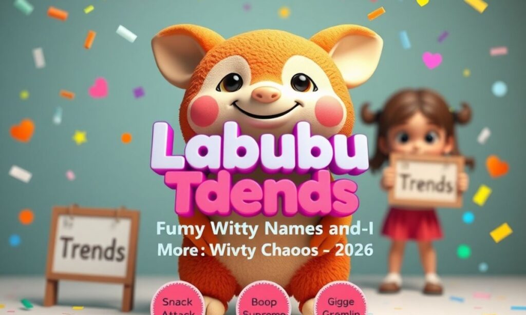 Funny Labubu Names Trends